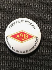 CHOCOLAT POULAIN BADGE ASSOCIATION AMICALE DE LA JEUNESSE BLOIS