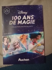 album vierge les 100 ans de magie disney 2023 auchan