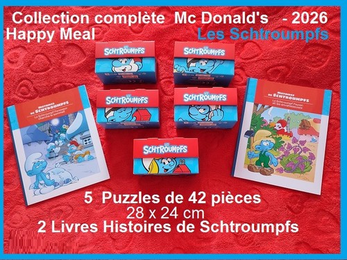 Lot complet schtroumpfs happy - complet,