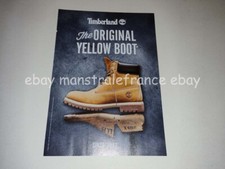Timberland ad clipping France The Original Yellow Boot