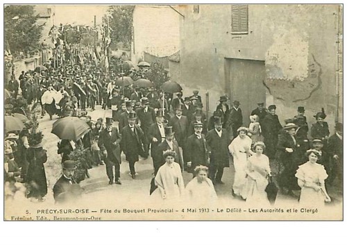 Precy sur oise - sur, oise.n°195.fete
