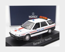 1:43 NOREV Renault R21 Nevada Sw Station Wagon Police Nationale 1989 NV512135