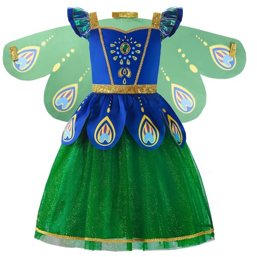 Déguisement paon fille robe - déguisement,