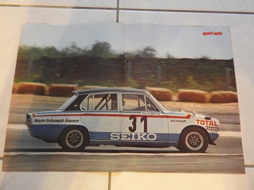 Poster triumph dolomite - dolomite, rené