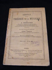 "Partition Abrégé de la