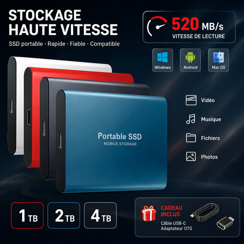 Mini disque dur externe pc - ✅mini,