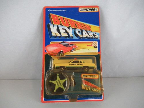 Voiture matchbox burnin key - matchbox,