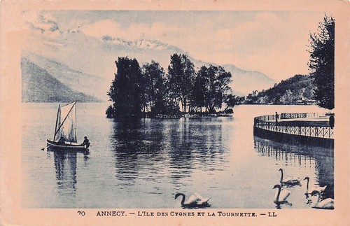 Annecy ile des cygnes - ile,
