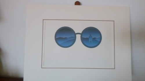 Folon affiche encadrement - affiche,