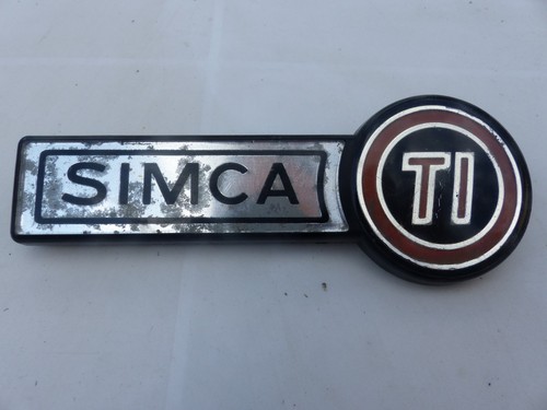 Simca embleme logo insigne - ti,