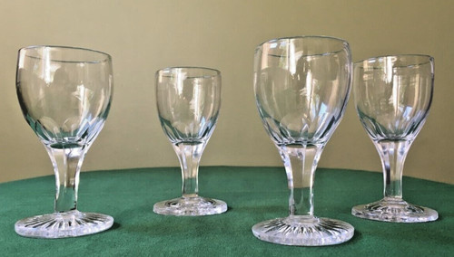 Verres cristal taillé - verres,
