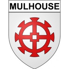 Mulhouse 68 ville Stickers