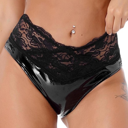 Culotte taille haute - noire, en