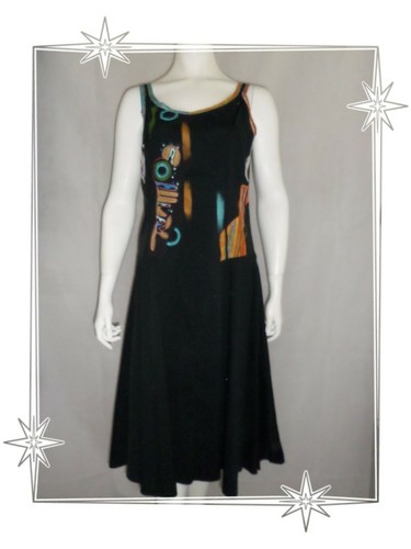 Robe fantaisie noire - fantaisie,