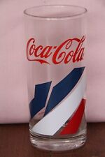 COCA COLA® VERRE bleu blanc