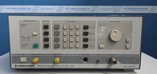 Rohde and schwarz - rohde, fsm-rf