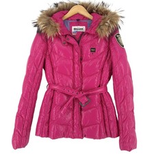 Blauer Doudoune Rose À