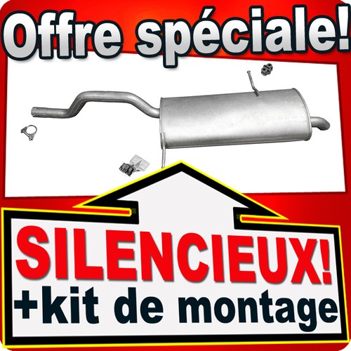 Silencieux arriere pour - arriere,