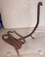 RARE GRILLE PAIN FER FORGÉ