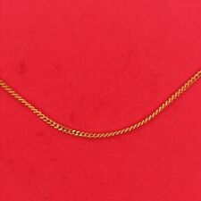 Chaine fine maille gourmette