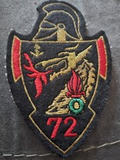 Insigne brodé Ecusson patch Militaire Du 72e Bataillon du Génie 