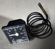 Thermostat de chaudière carré IMIT 0-120°C 48x48 mm