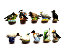 10 Fèves série LES OISEAUX