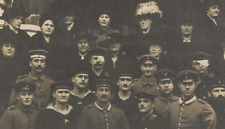 ÜÜ508 Photo Carton Rigide Großformat Soldats Marins Marine Lazaret Augenklinik ?