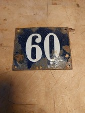 Plaque émaillée de rue