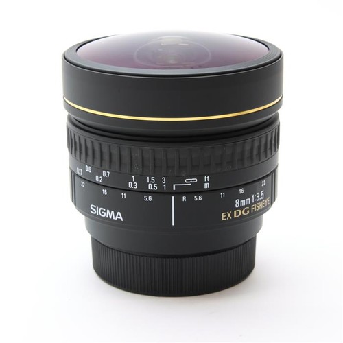 Sigma 8mm ex dg circular - ex,