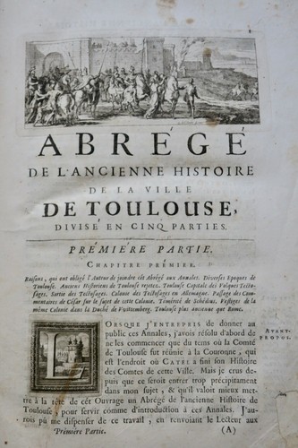 Toulouse annales ville - annales, de