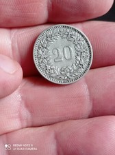 20 Centimes Suisse 1887