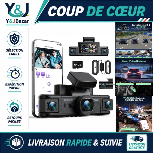 Dashcam voiture caméras - dashcam, 4