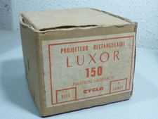 NOS NEU Vintage Phare Luxor 118 bleu clair  Motobécane Luxor 150