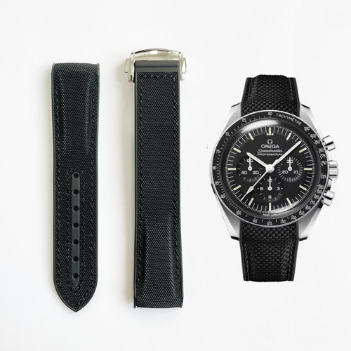 Sailcloth rubber curved watch - curved,