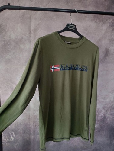Napapijri haki longsleeve - napapijri,