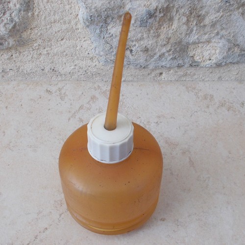 Ancienne burette huile - ancienne,