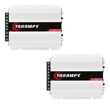 2X TARAMPS TS 800X4 - 2ohms - 4 canaux - 800 watts - amplificateurs audio...