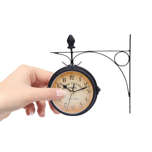 Double face horloge type gare - type,