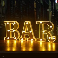 SUQ BAR Lettres Lumineuses à