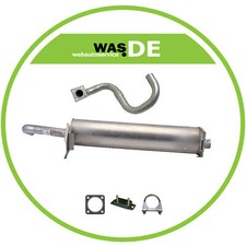 silencieux arriere + tuyau