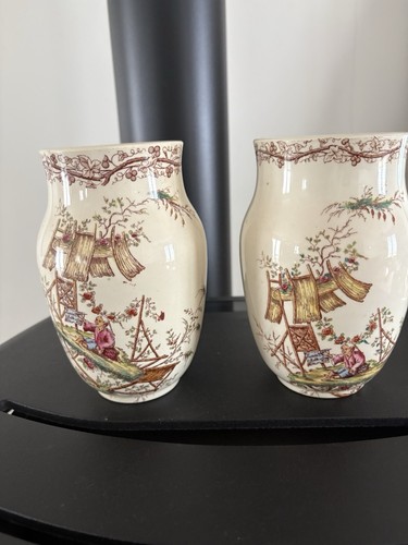 Vase luneville keller - vase,