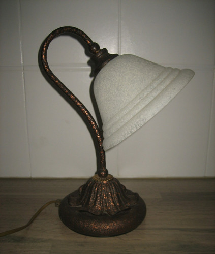 Lampe style art déco - lampe, verre