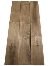 3X Planche En Noyer 92X14Cm X