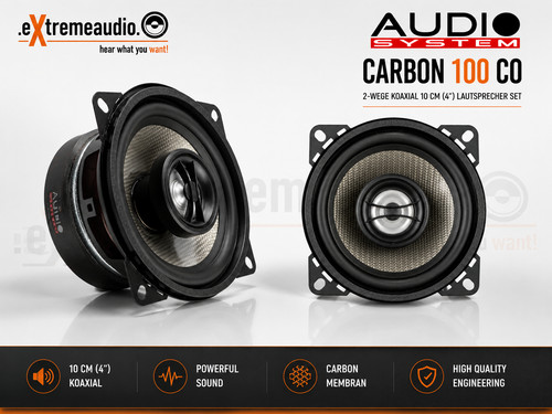 Système audio carbon 100 - co, 2