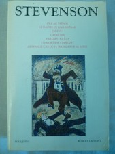 Volume Robert Louis Stevenson - Collection Bouquins - Robert Laffont 1992