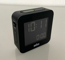 Réveil Quartz digital BRAUN Noir - Radio-Piloté - BC08B-RC