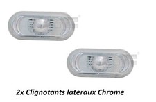 2 Clignotants lateraux Chrome