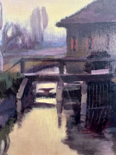 Huile sur toile signée
