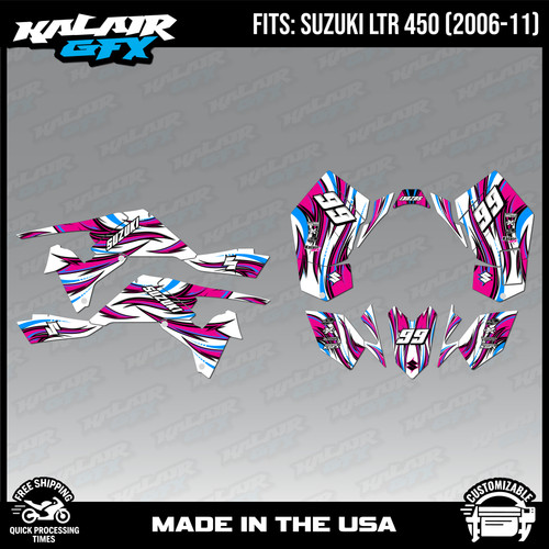 Graphics kit for - graphics, atv